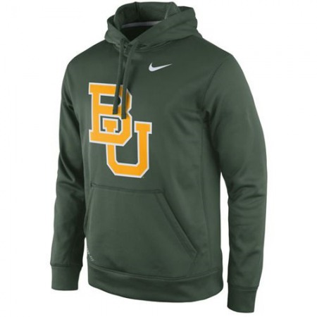 Baylor Bears Nike Practice Performance Hoodie Green