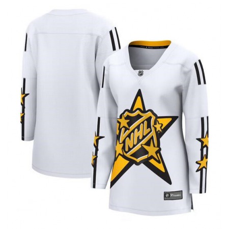 Women's All-Star Game 2024 White Breakaway Stitched Hockey Jersey