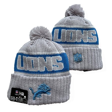 Detroit Lions Knit Hat