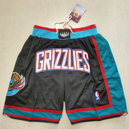 Memphis Grizzlies Black Shorts